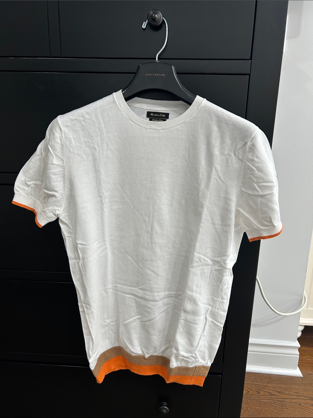 Massimo Dutti cotton knit shirt